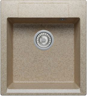 Мойка кухонная Polygran ARGO-460 песочный 444706